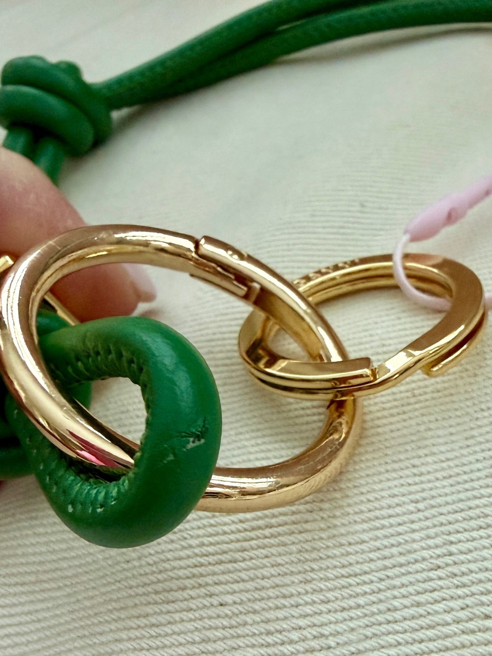 GANNI
logo-charm keyring - Picture 9 of 9